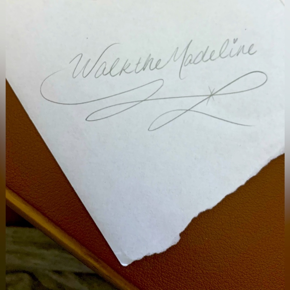 Hello there. And welcome to “Walk the Madeline.”